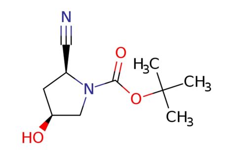 EMolecules Tert Butyl 2S 4S 2 Cyano 4 Hydroxy Pyrrolidine 1