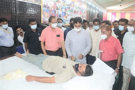 Honble Chief Minister Dr Manik Saha Attended Voluntary Blood Donation