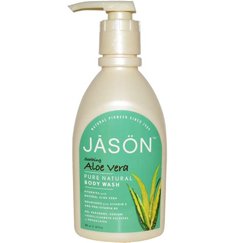 Jason Natural Pure Natural Body Wash Soothing Aloe Vera 30 Fl Oz