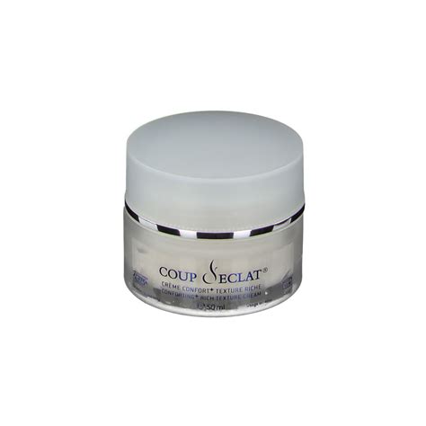 Coup d éclat Crème confort texture riche 50 ml Redcare Pharmacie