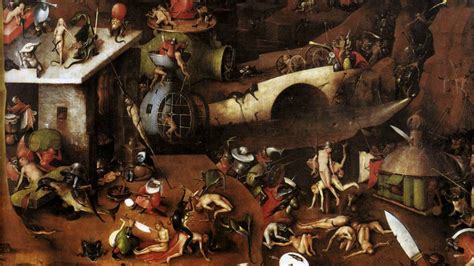 Hieronymus Bosch Heaven And Hell