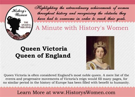 Queen Victoria Historys Women