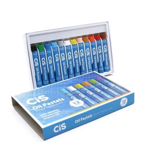 Giz De Cera Oil Pastels Cores Cis Shopee Brasil