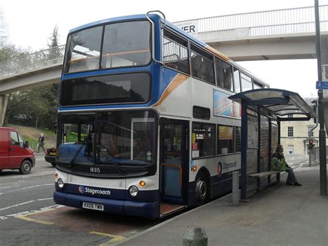 Stagecoach Adl Trident Alx Seen In Stroud Bus Ginger