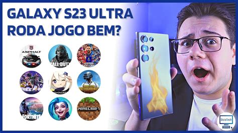 Galaxy S23 Ultra Roda Jogo Bem Esquentou Nos Jogos Pesados🔥 Teste