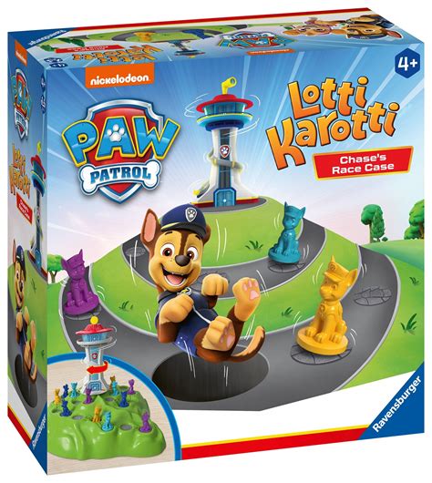 RAVENSBURGER Psi Patrol Lotti Karotti Wyścig Chase a 22369 Gra