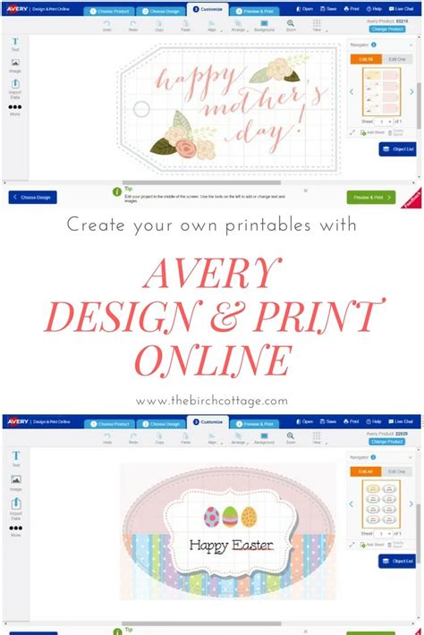 create   gift tags cards    avery design print