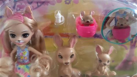 Enchantimals Kamilla Kangaroo From Sunny Savanna Doll Review From