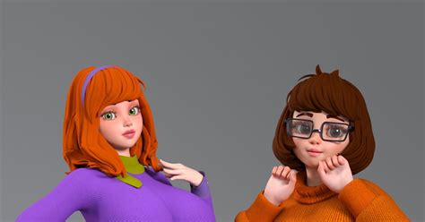 Daphneblake Velmadinkley Scoobydoo Daphne And Velma Pixiv