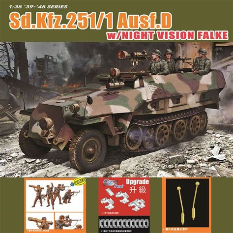 Dragon 6984 1 35 Sd Kfz 251 1 Ausf D W Night Vision Falke Mister Model