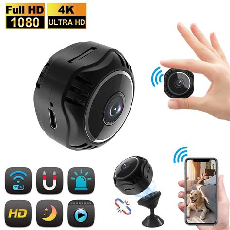 Mini Hidden Spy Camera Wireless Wifi Ip Home Security Hd 1080p Dvr