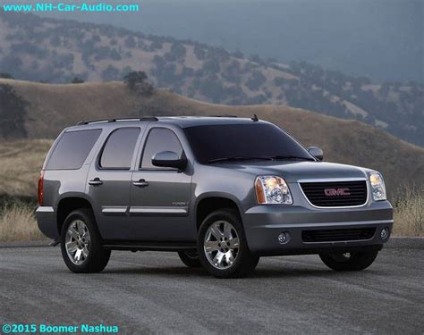 GMC-Yukon-Alpine-restyle-JL-Audio-stealthbox-subwoofer-and-amplifier ...