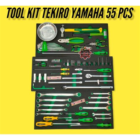 Jual TOOL KIT TEKIRO YAMAHA 55 PCS TOOL KIT MEKANIK YAMAHA TEKIRO 55