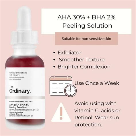 The Ordinary AHA 30% + BHA 2% Peeling Solution 30ml – The Good Vibes