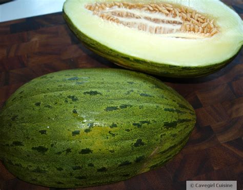 Santa Claus Melon (Piel de Sapo) - Paleo Recipes - Cavegirl Cuisine