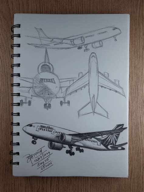 plane crash drawing 2