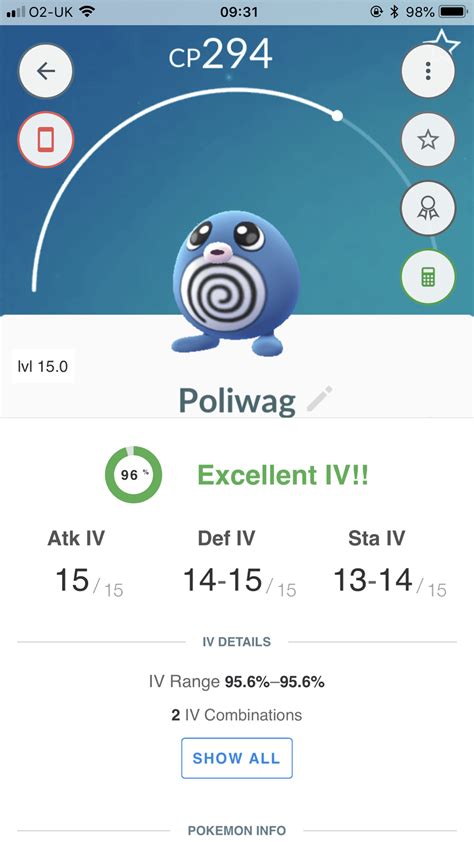 Poliwag Evolution Chart