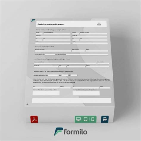 Vollmacht Einwohnermeldeamt - Formilo