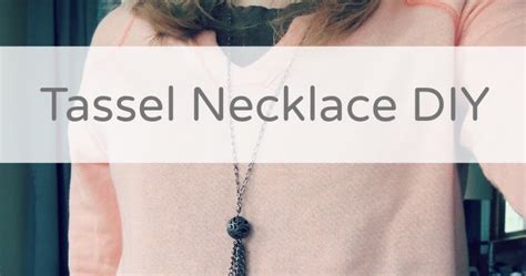 Good Natured: DIY Tassel Necklace