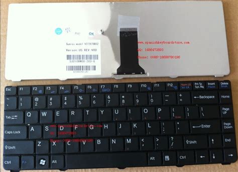 SONY Vaio VGN NR VGN NS Black V072078BS2 US Laptop Keyboard