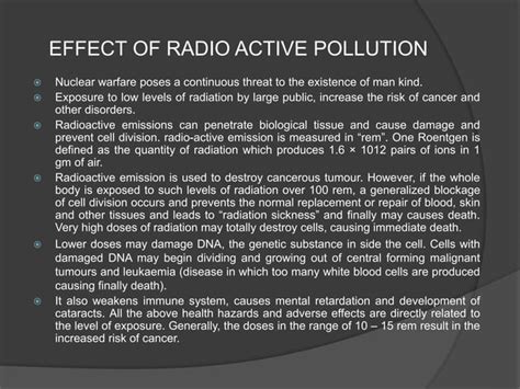 Nuclear hazards | PPT