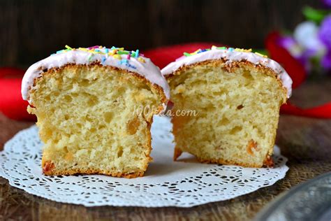 Пасхальный творожный кулич - Пасхальная выпечка от 1001 ЕДА