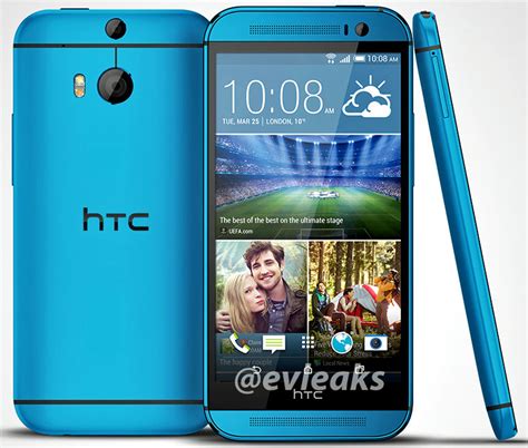 Blue Htc One M Press Image Leaks