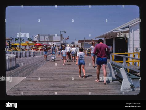 Boardwalkbeach Point Pleasant New Jersey Stock Photo Alamy