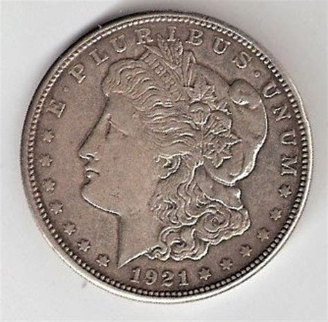 Morgan 1921 Silver Dollar Denver Mint Mark, - Etsy