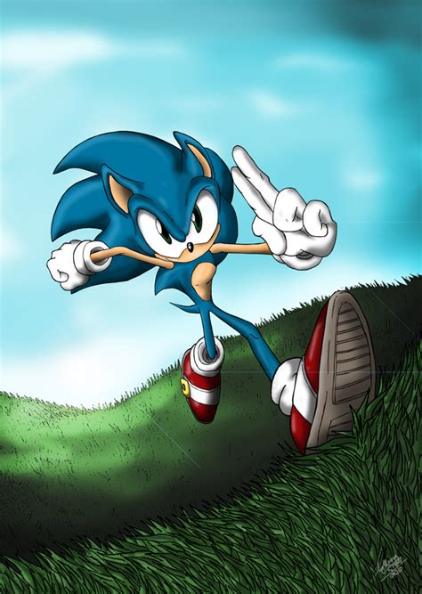 Sonic The Hedgehog By Lightningchaos2010 On Deviantart