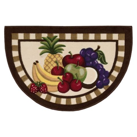 Whole Home 30x20 Fruit Kitchen Slice Rug