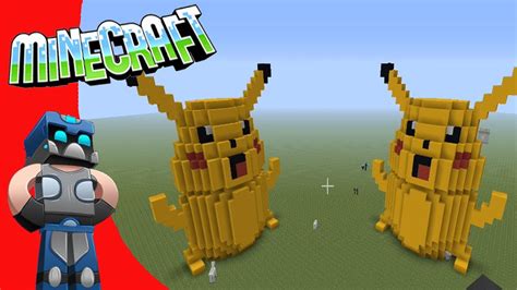 Pikachu 3d Minecraft Tutorial Como Hacer Un Pikachu Pokemon En