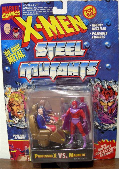 Professor X vs Magneto Figures Steel Mutants X-Men