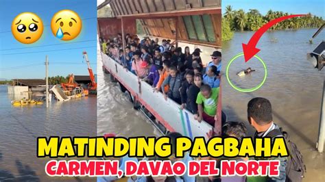 Matinding Pagbaba Sa Carmen Davao Del Norte Youtube