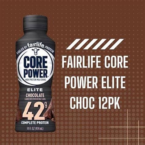 Fairlife Core Power Elite 42g High Protein Chocolate Milk Shake 14 Fl