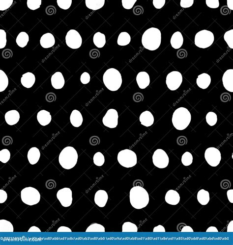 Seamless Neutral Polka Dots Pattern Abstract Background Stock Vector Illustration Of