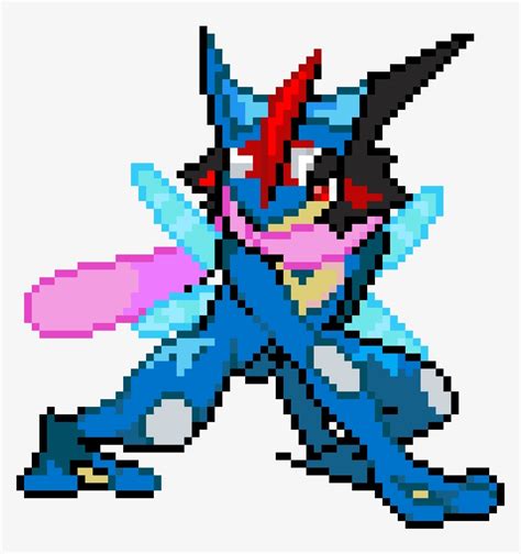 Ash-greninja - Pokemon Ash Greninja Sprite Transparent PNG - 1200x1200 - Free Download on NicePNG