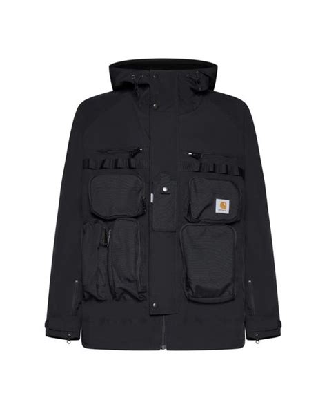 Junya Watanabe X Carhartt Wip Nylon Jacket In Black For Men Lyst