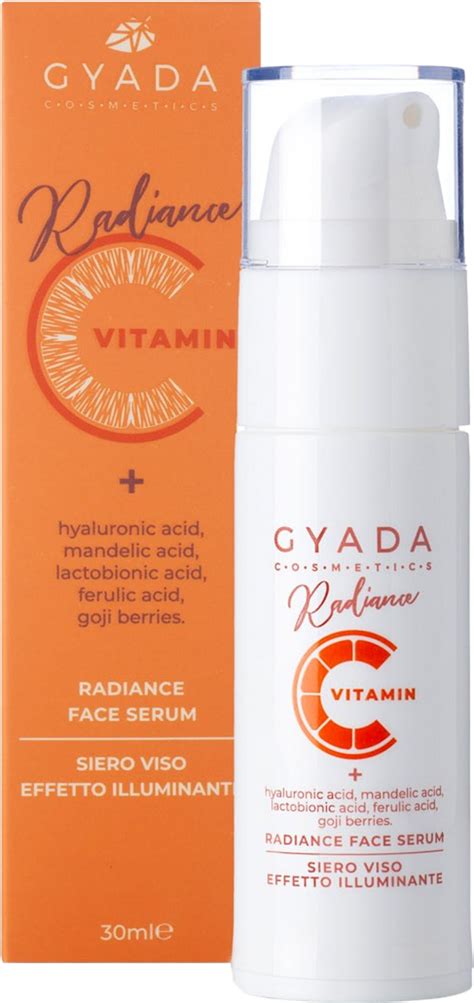 Gyada Cosmetics Radiance Siero Viso Illuminante 30 Ml Ecco Verde Italia