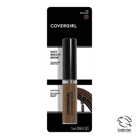 Covergirl Easy Breezy Volumizing Brow Gel Medium