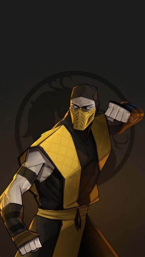 Scorpion Mortal Kombat Iphone Wallpaper Iphone Wallpapers