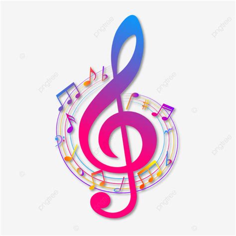 Notas Musicales En Elementos De Diseño Musical En Espiral PNG dibujos