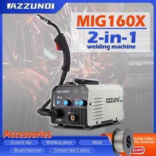 Azzuno Portable Inverter In Mig Mma Welding Machine Mig Machine Arc