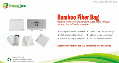 Bamboo Fiber Bags - Packaging Bags -Packaging solutions -Biodegradable bag