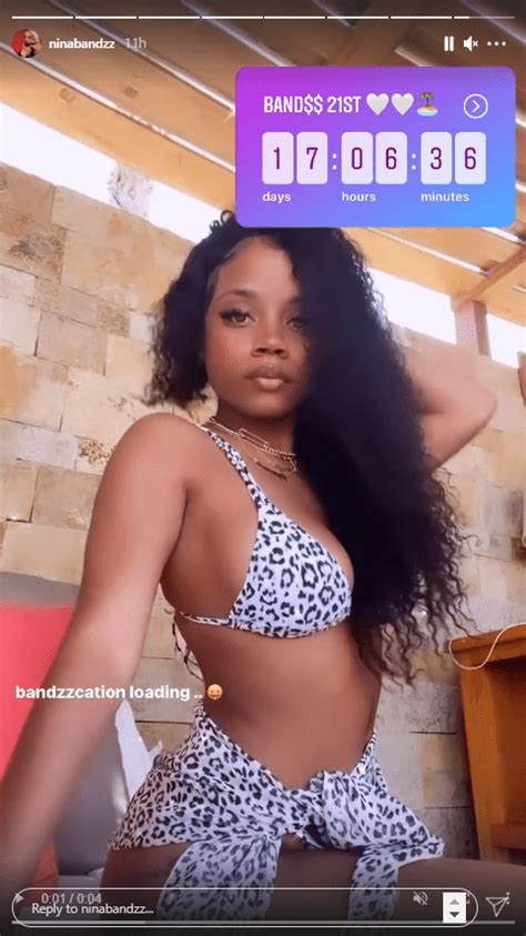 LL Cool Js Daughter Nina Symone Flaunts Killer Curves Long Hair In