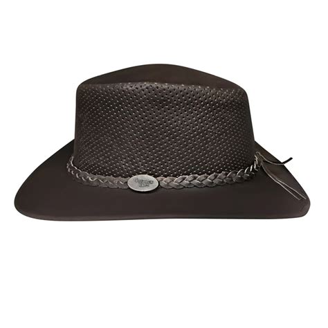 New Australian Aussie Outback Bush Hat Buffalo Leather Akubra Style Ebay