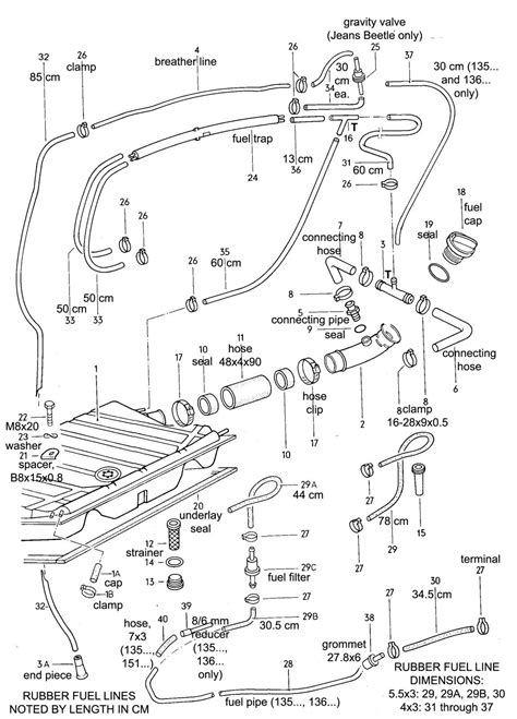 Gallery Super Beetle Fuel Line Diagram