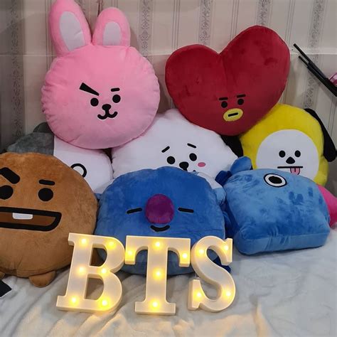 Jual Terpopulertaunini Bantal Bt Bts Semua Karkater Boneka Bts