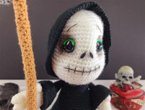 Grim Reaper Amigurumi Crochet Pattern Etsy