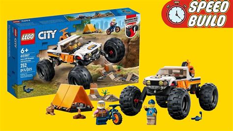 Awesome Lego Speed Build Lego City X Off Roader Adventures Set Youtube